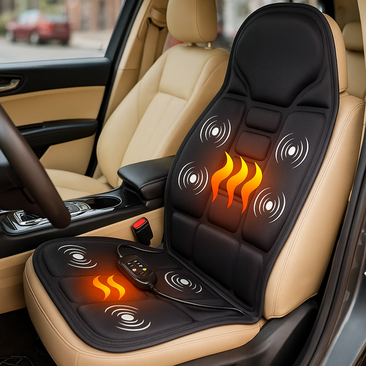 Marcherelle™ – Coussin Massage Shiatsu Chauffant Pour Maison, Bureau et Voiture