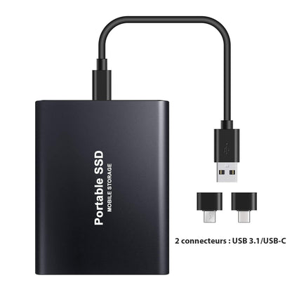 Marcherelle™ – Disque Dur Externe SSD Portable Ultra-Rapide