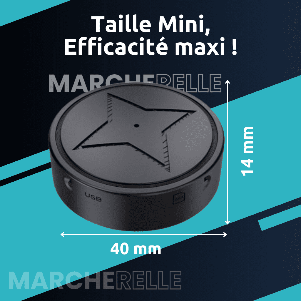 Marcherelle™ – Traceur GPS Vélo Invisible & Sans Abonnement Ultra-Précis