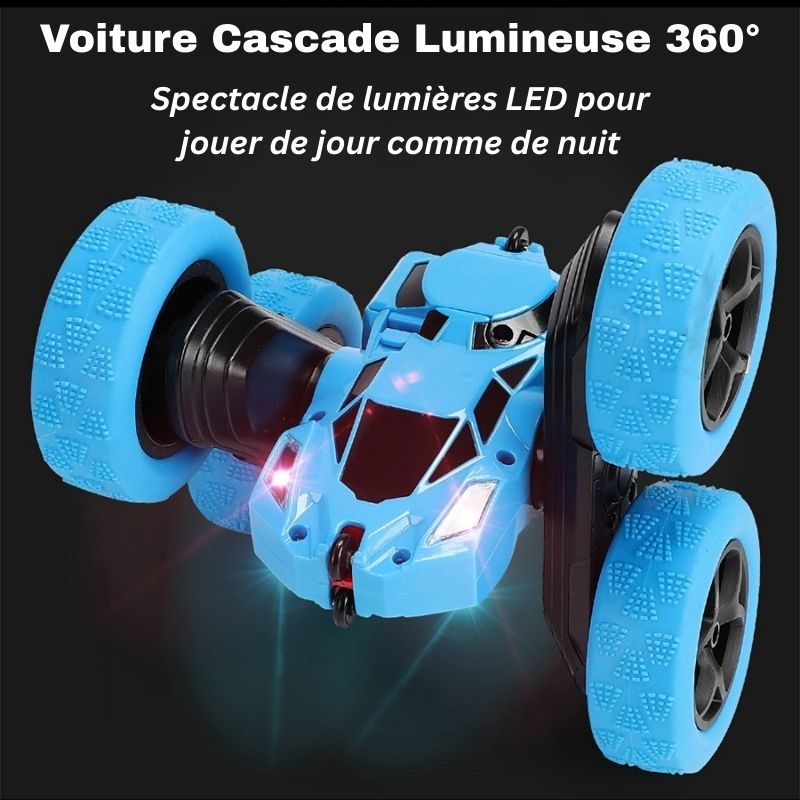 Marcherelle™ – Voiture Télécommandée Cascade 360° Drift Tout Terrain Rechargeable