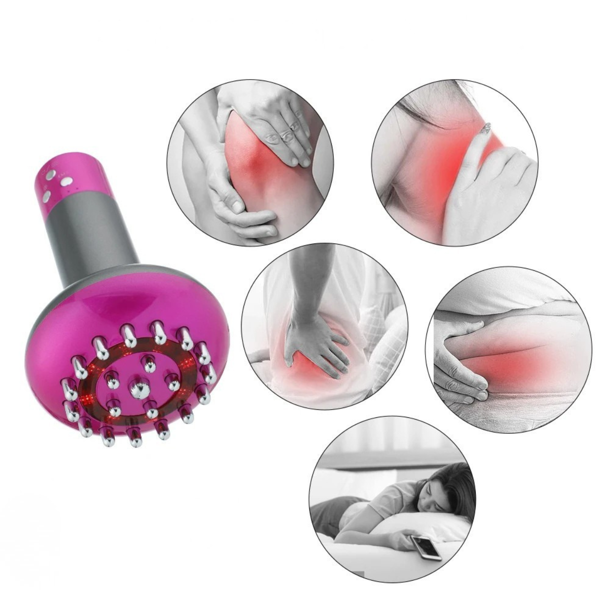 Masseur de Corps 6 Fonctions Intelligent et Érgonomique