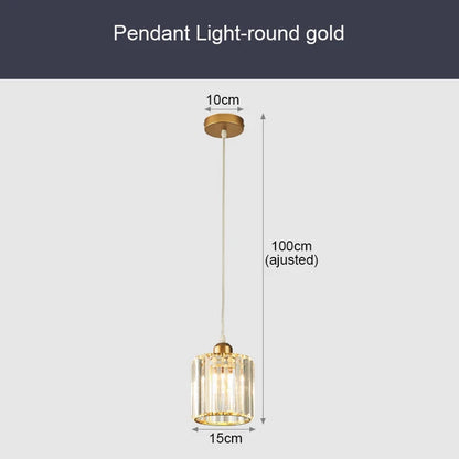 Luminaire Cristal Luxe Suspendu