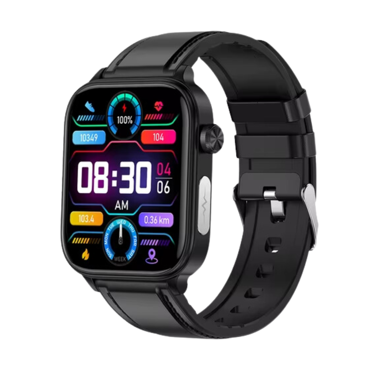 Montre Connectée Fitness avec ECG et Suivi de Santé