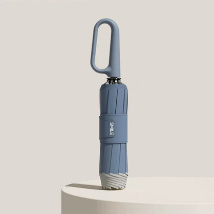 Parapluie Pliable Voyage Léger avec Bord Réfléchissant