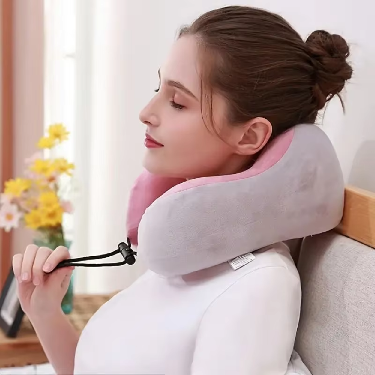 Oreiller de Massage Électrique pour Cou et Nuque