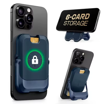 Portefeuille iPhone Magnétique avec 6 Emplacements Cartes