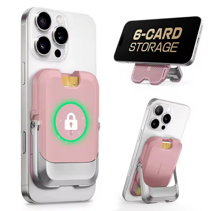 Portefeuille iPhone Magnétique avec 6 Emplacements Cartes