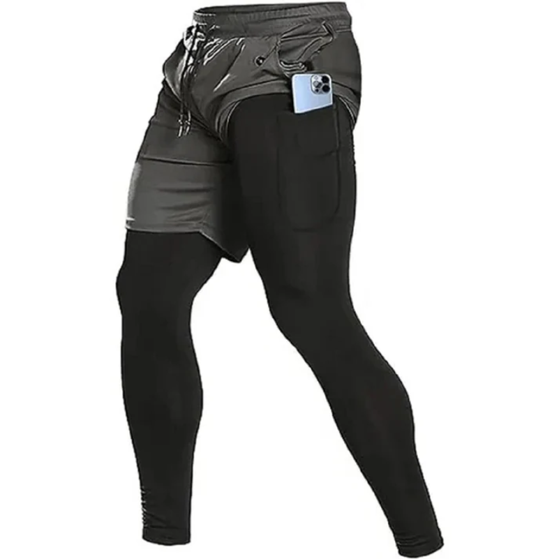 Pantalon Running Double Paroi Étanche et Confortable
