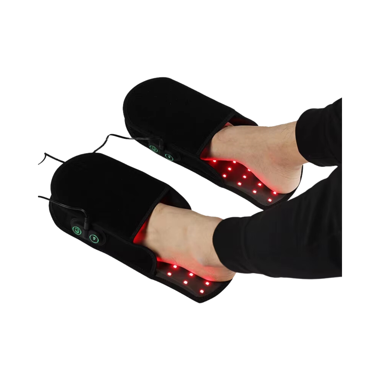 Pantoufles Chauffantes à Massage pour Pieds