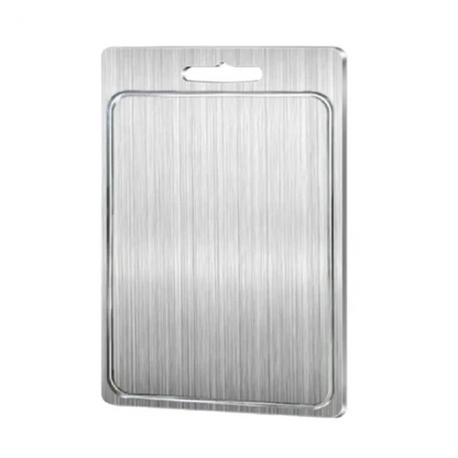 Planche à Découper Cuisine Inox Double Face Hygiénique