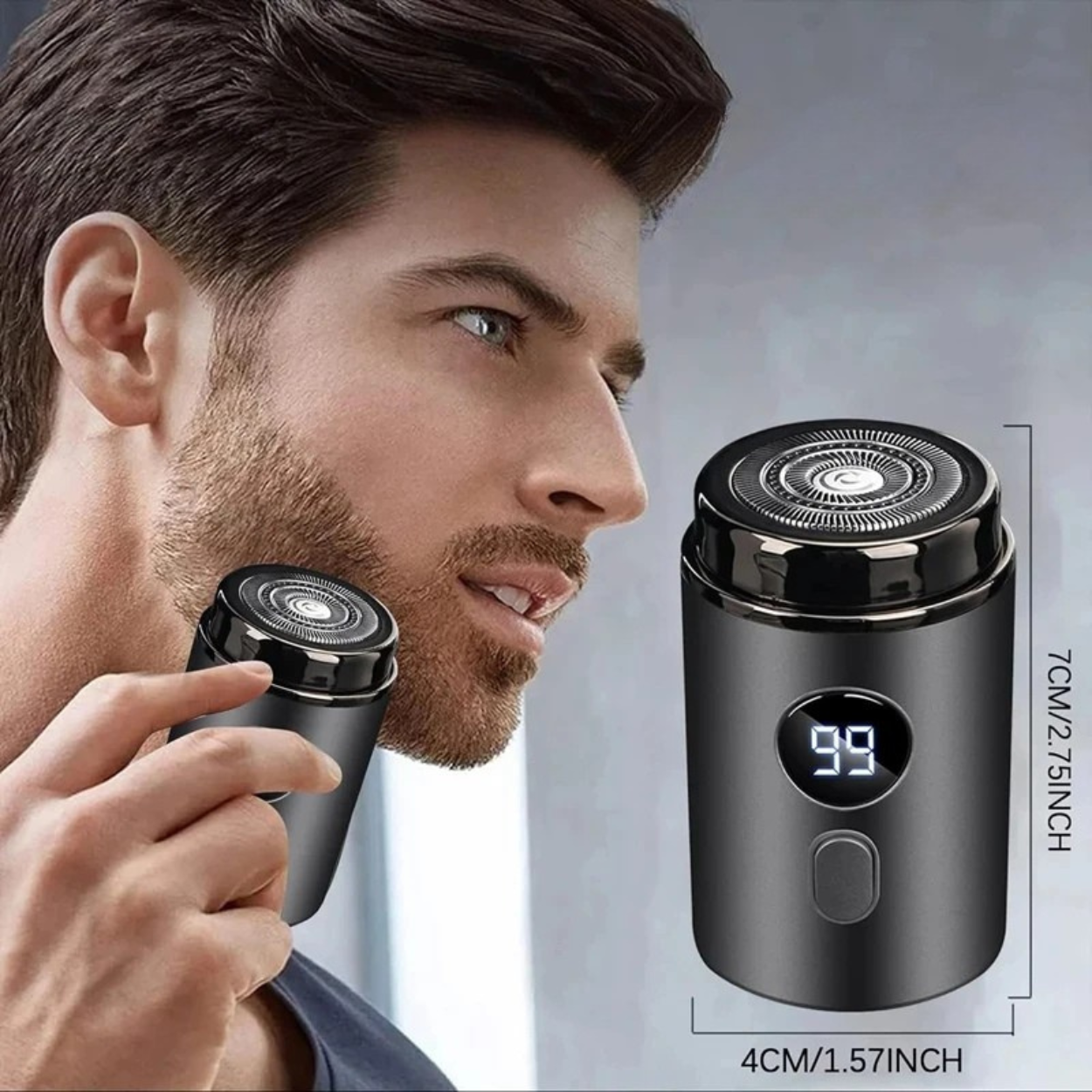 Rasoir Électrique Portable et Compact