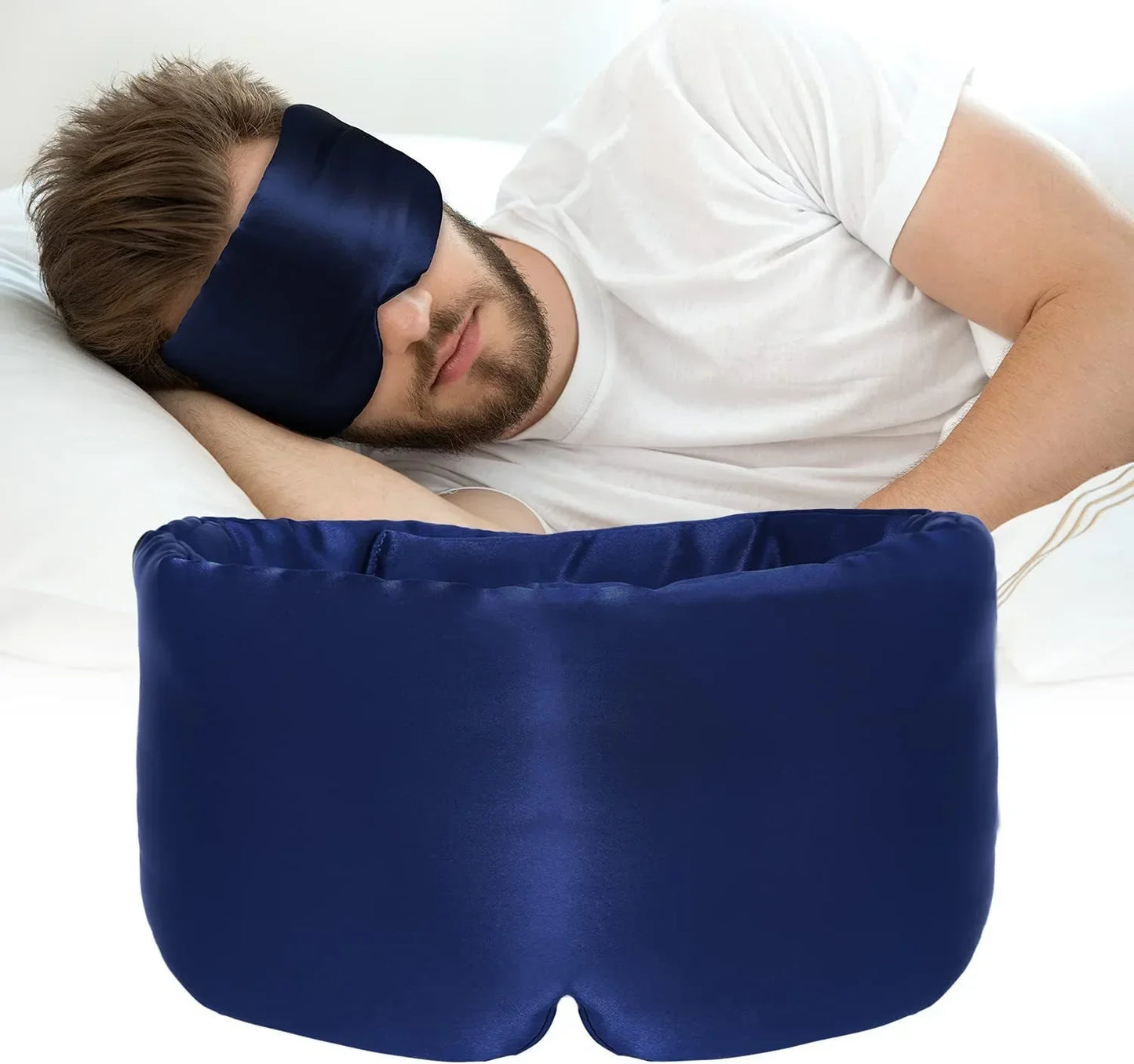 Masque de Nuit Doux en Soie Lavande