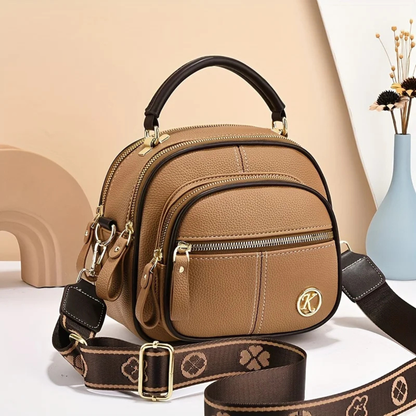 Sac à Main Femme Élégant en Cuir avec Bandoulière