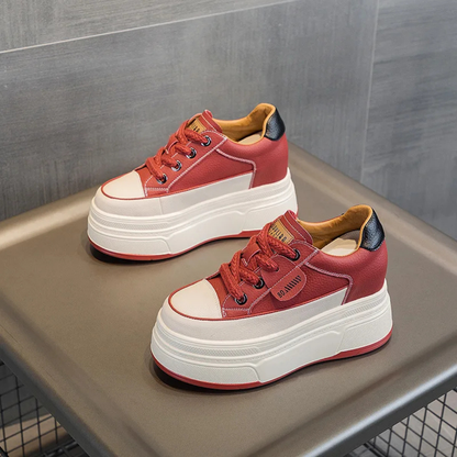 Chaussures Plates-Formes Élévatrices 9 cm pour Femme Moderne