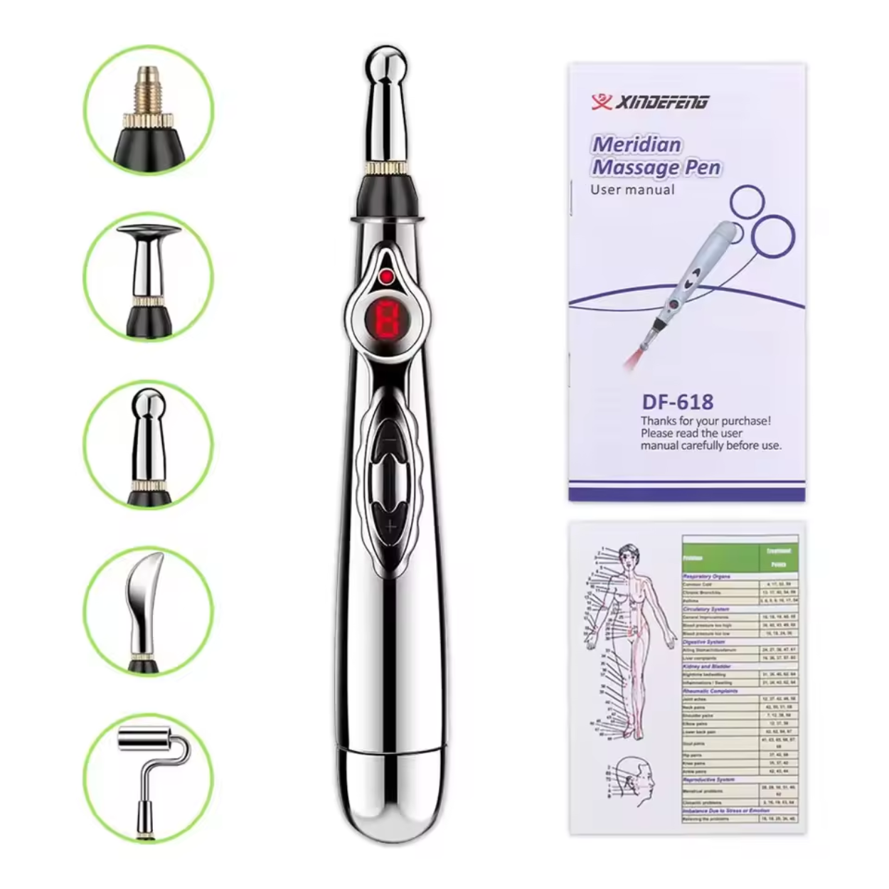 Stylo Acupuncture Électronique pour Soulager les Douleurs