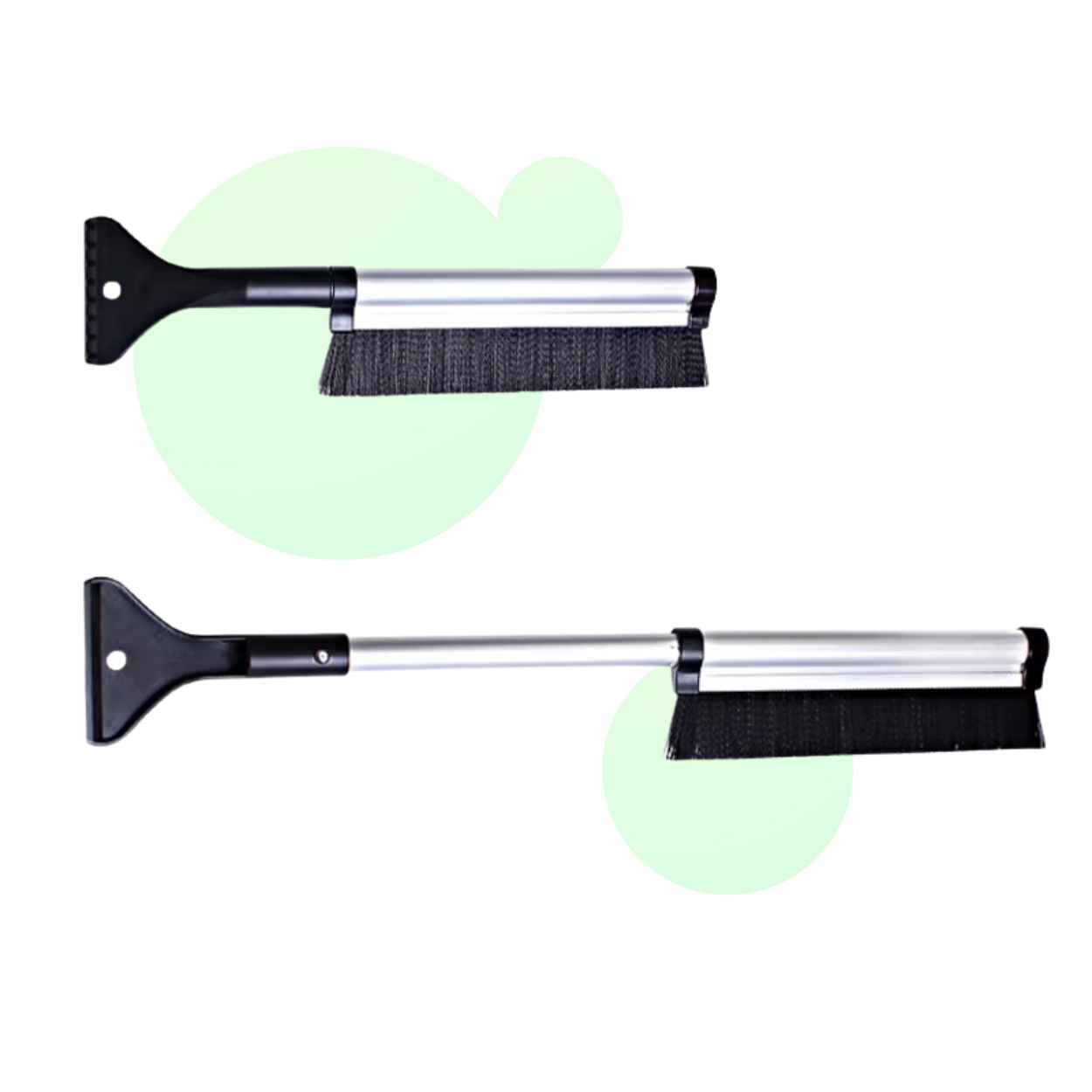 Brosse à Neige Télescopique avec Grattoir de Glace - Marcherelle