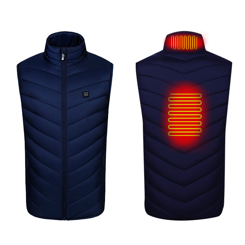 Gilet Chauffant Électrique Homme - Douillet et Régulable pour Hiver