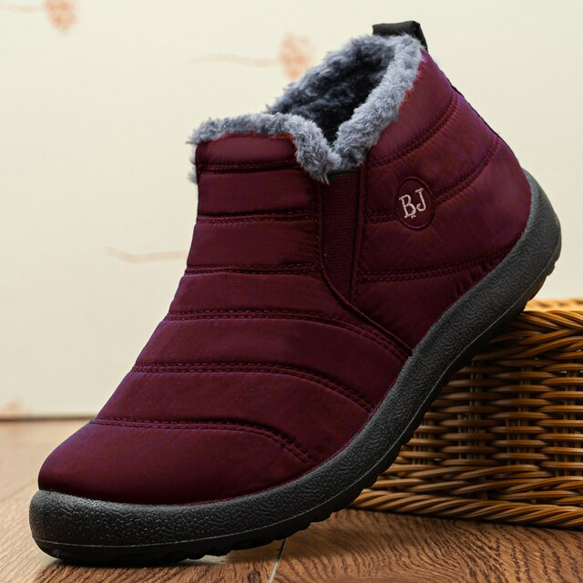 Bottines Hiver Chaudes et Gripantes