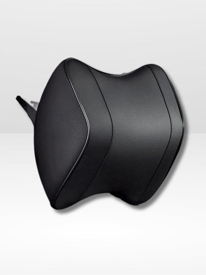 Coussin de Siège Voiture Cuir avec Appuie-tête Réglable