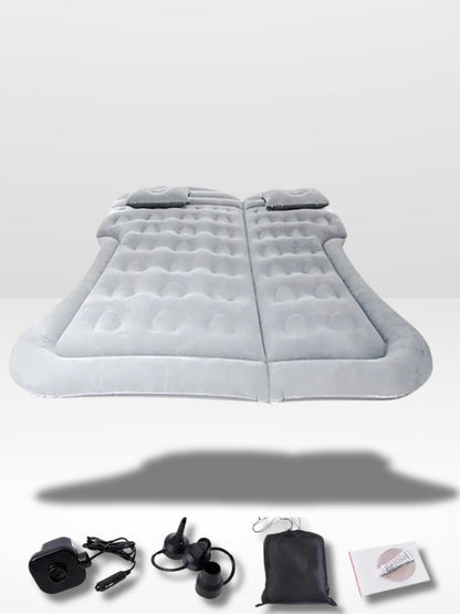 Matelas Gonflable de Voiture Gris et Confortable