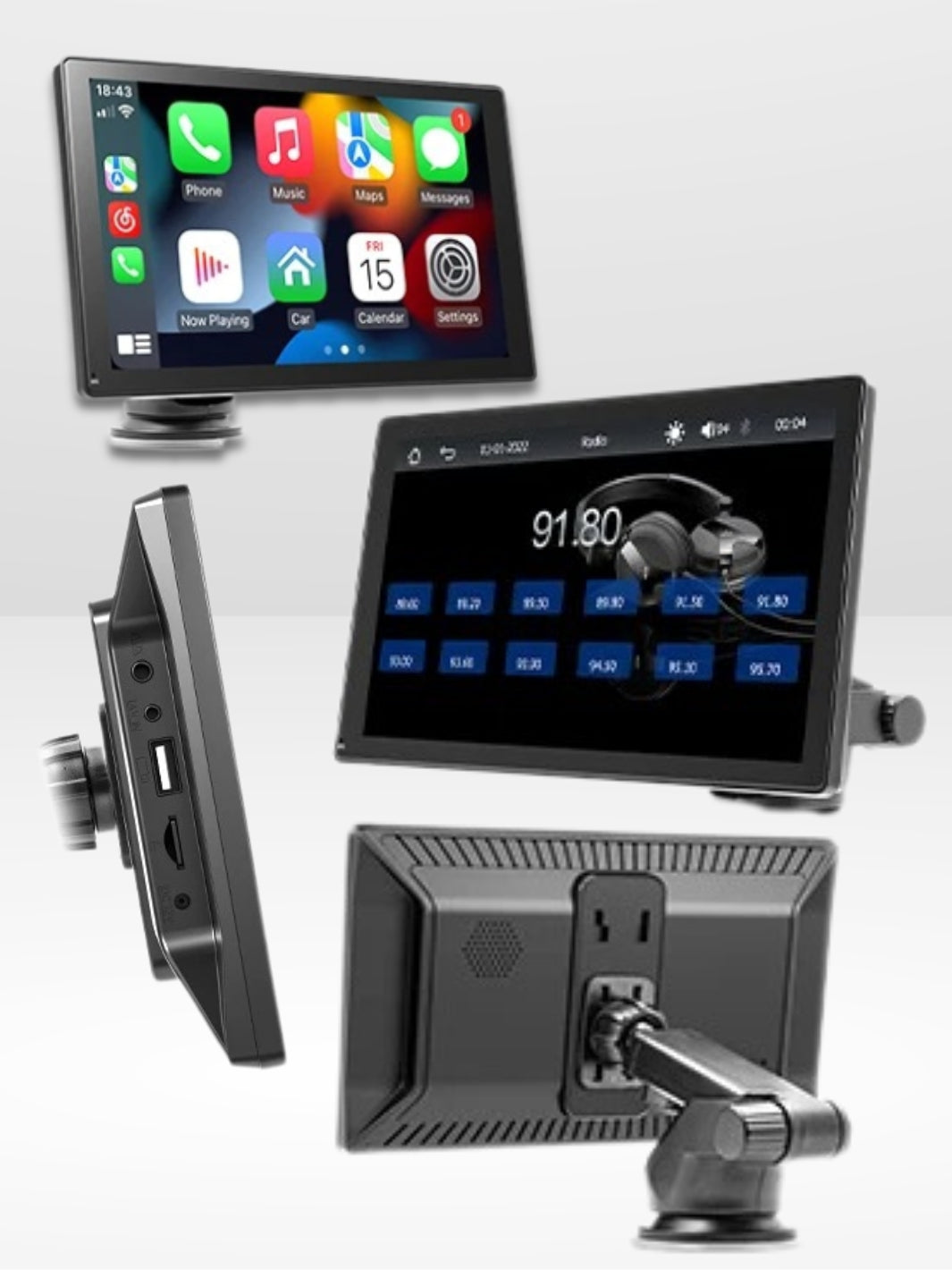 Autoradio Android Carplay avec Écran Tactile