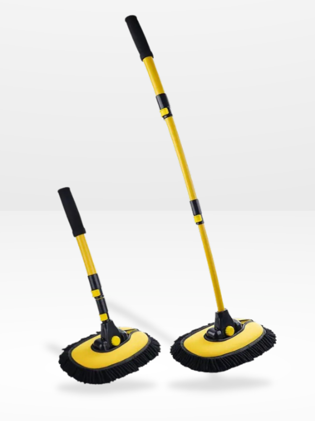 Brosse de nettoyage voiture télescopique et douce