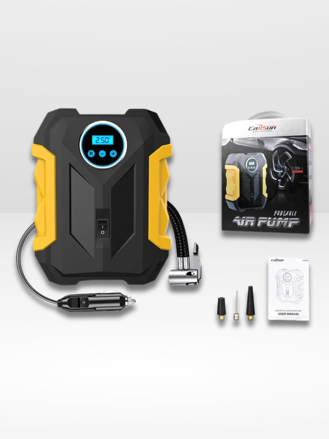 Compresseur Pneu Portable et Silencieux