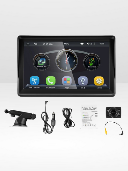 Écran GPS Carplay pour Voiture avec Navigation