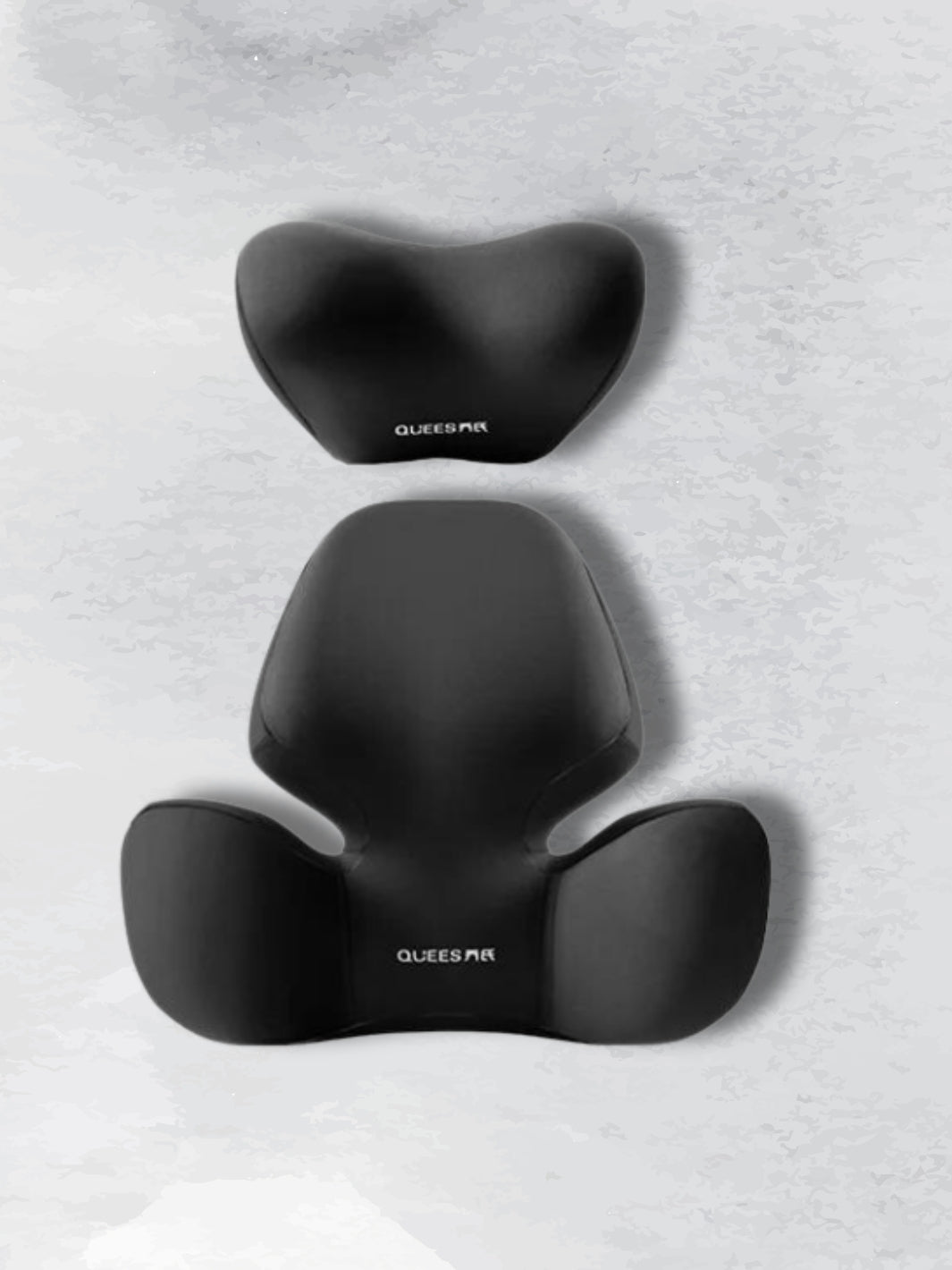 Coussin de soutien lombaire voiture avec appuie-tête réglable