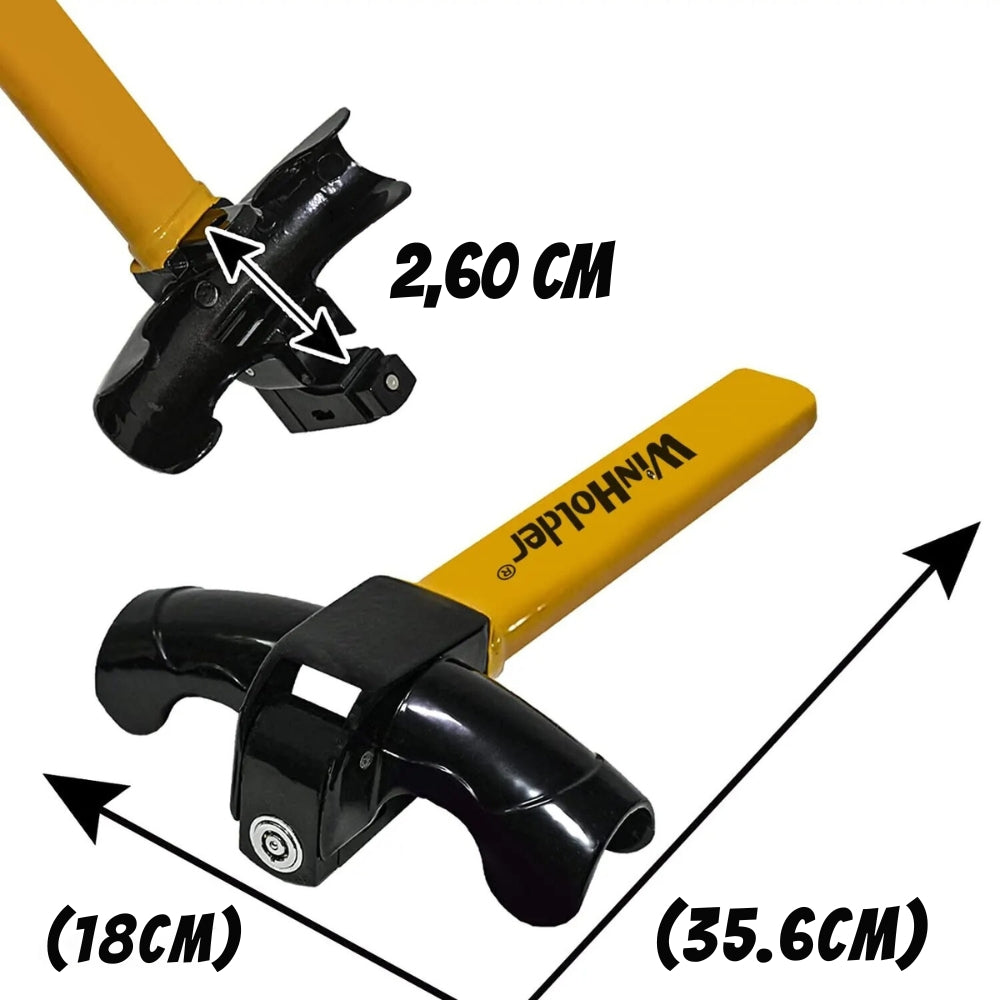 Canne de Défense pour Voiture Anti-Cambriolage