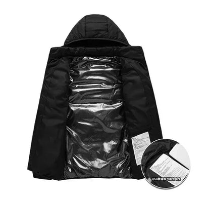 Veste Chauffante Électrique 21 Zones de Chaleur