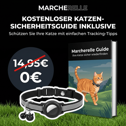 Macherelle™ – GPS Halsband Katze Kein Abonnement | Kompatibel mit iOS & Android