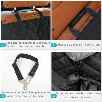 Housse de Voiture pour Chien Confort et Protection