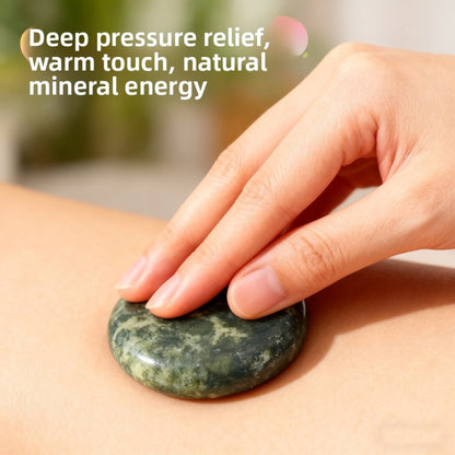 Pierres de Massage Chaudes en Pierre de Jade Naturelle