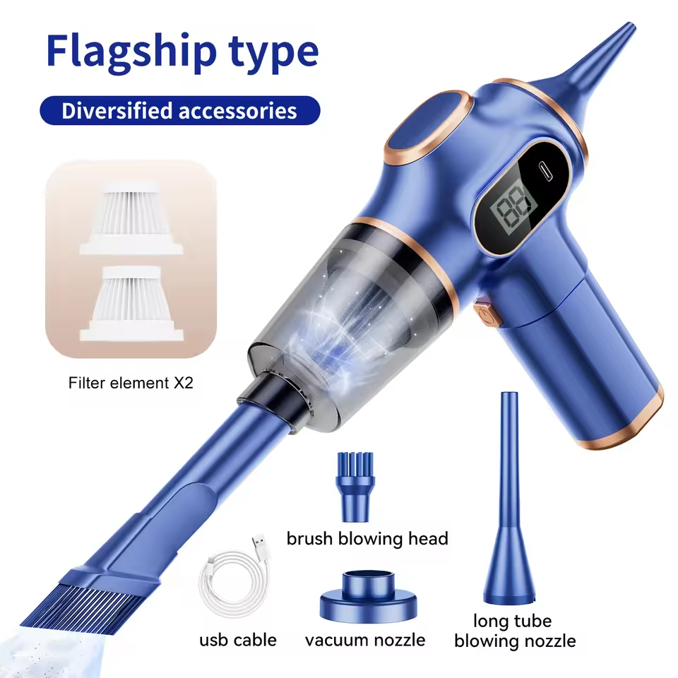 Marcherelle™ – Aspirateur sans Fil Pour Voiture Aspiration Cyclonique