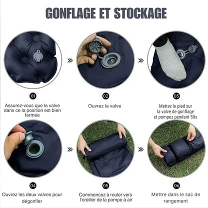 Matelas Gonflable 2 Personnes Confortable et Léger