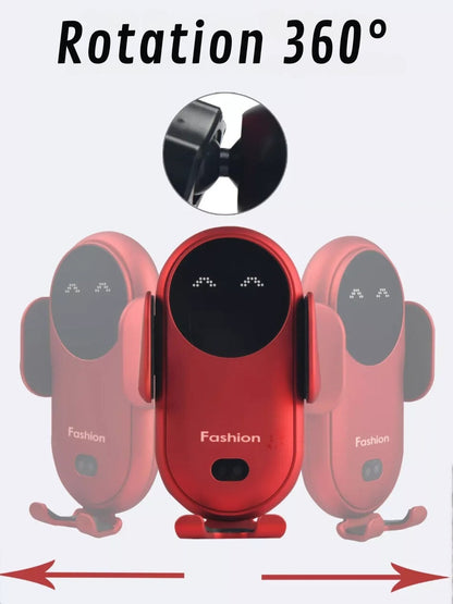 Support Téléphone Voiture Chargeur Sans Fil