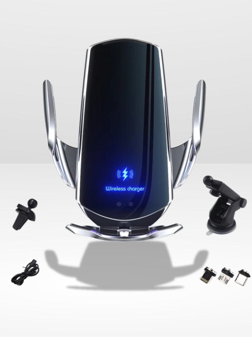 Support Téléphone Auto Charge Sans Fil