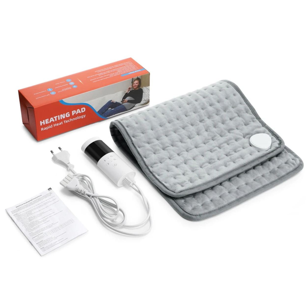 Tapis Électrique Chauffant Doux et Polyvalent