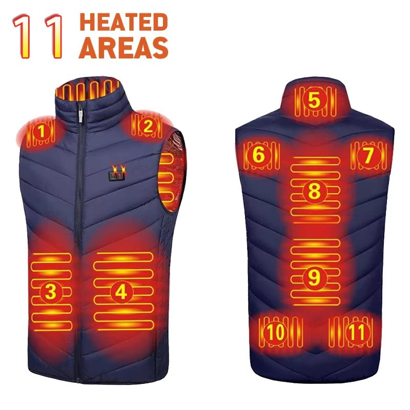 Gilet Chauffant Femme Élégant
